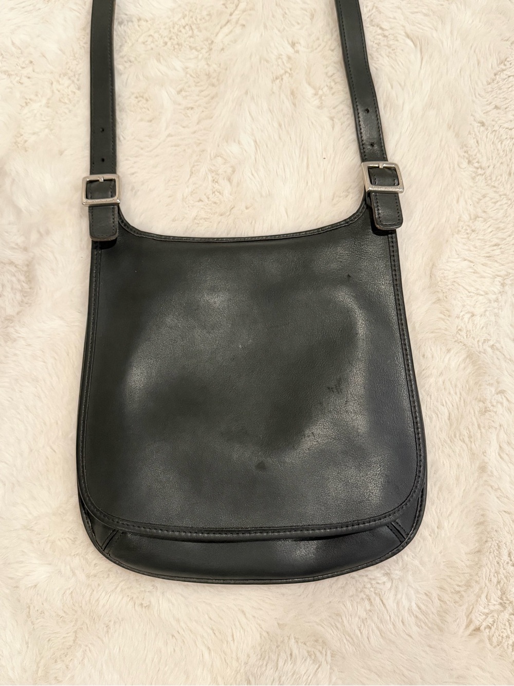 Vintage Coach Hippie Flap Bag